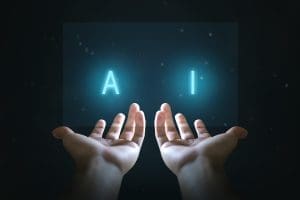 artificial intelligence is being used to depicts the benefits of Voice AI