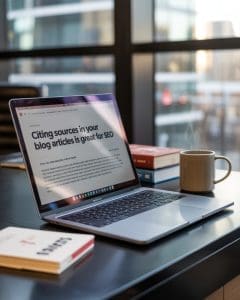 Citing sources is great for SEO