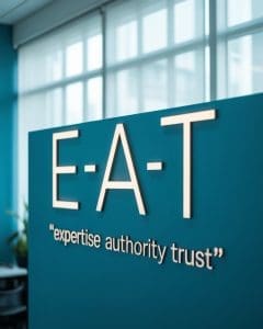 establish expertise and authority for SEO